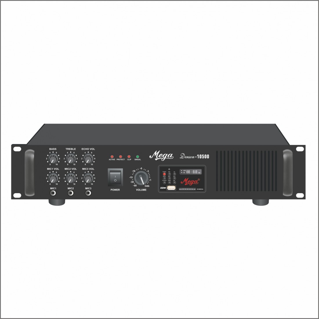 High Power Mixer Amplifiers